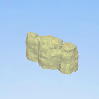 Wall of boulder