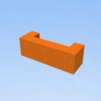 orange sofa
