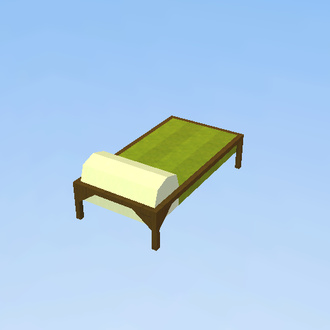 Green bed
