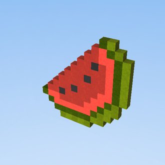 Melon Pixel Art