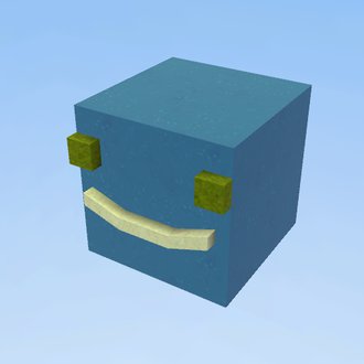 Blue Block Guy