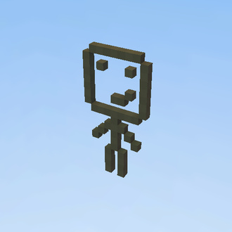 happpy stick man