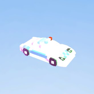 police car