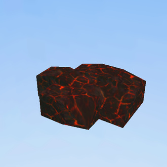Molten Hot Lava Spilled