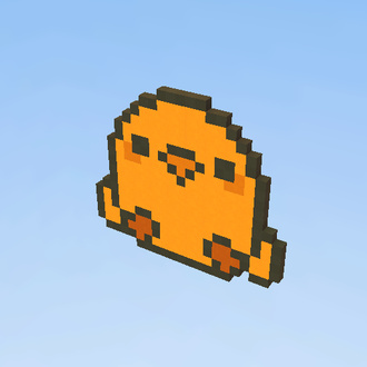 pollito uwu pixel art