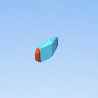 switch with a blue case