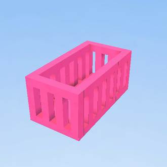 Pink Crib