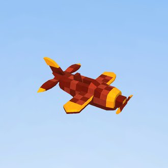 avion rojo 