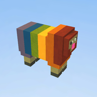 rainbow sheep