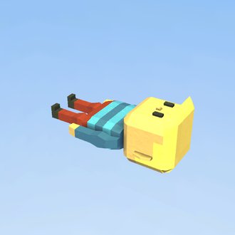 Recumbent Block Boy
