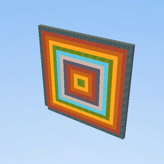 Rainbow frame