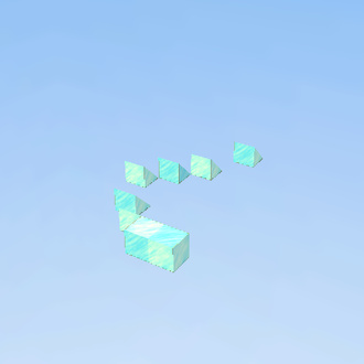 Ice parkour stage(mini)
