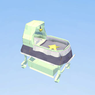 baby girl crib