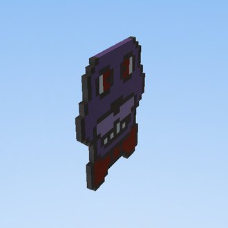 Bonnie pixel art 1/2