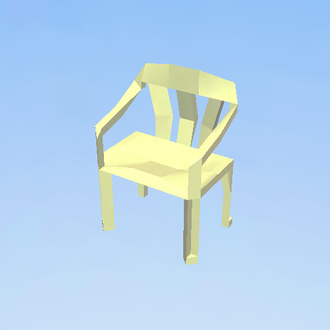 White Plastic Chair