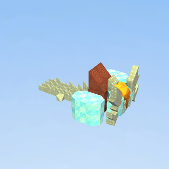 mega ice king monster