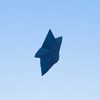 etoile bleu foncee