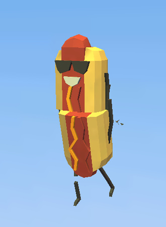 really hot dog