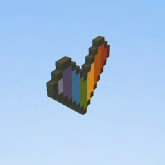  rainbow heart
