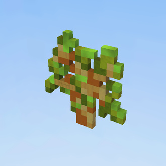 (1.)MINECRAFT Apple Tree 