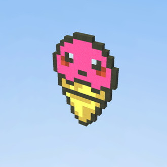 Helado kawaii