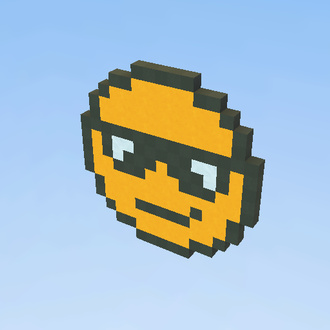 Cool Emoji Pixel Art
