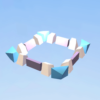 Cool color portal barrier