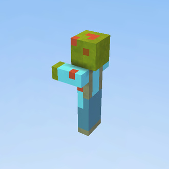 Minecraft zombie (Bloody)
