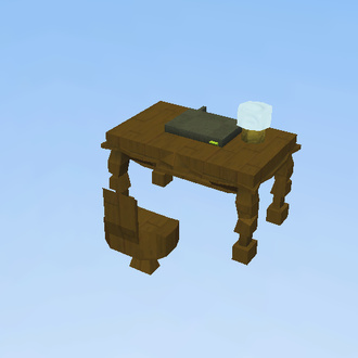 Table with chair