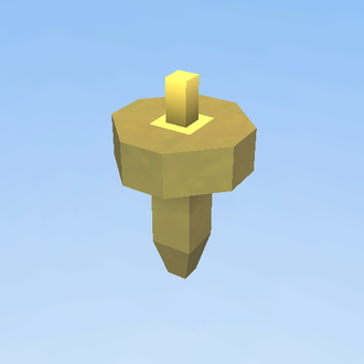 unlit torch