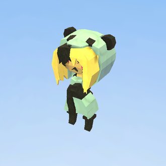 panda girl