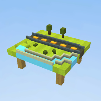Landascape on a table