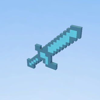 Minecraft Diamond Sword