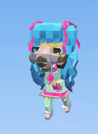 Pastel Gas Mask