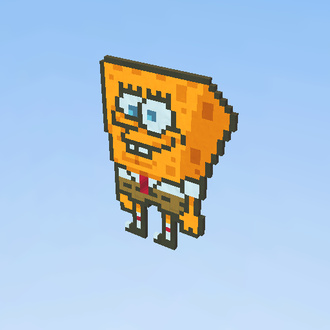 SpongeBob Pixel Art