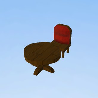 table and chair