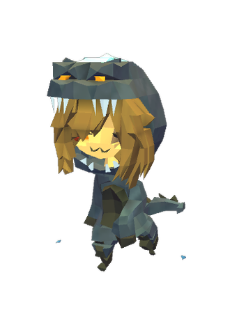 Girl Dragon Ice