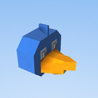 Angry birds blue