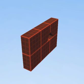 red is door