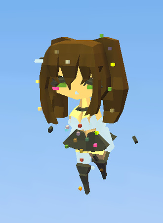 cute new girl :3 