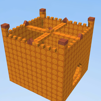 BIG SUPER BOUNCY CASTLE