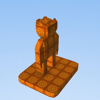 super bouncy skulptur