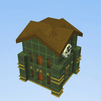 old style clock tower