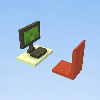 en la computadora