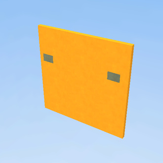 yellow door