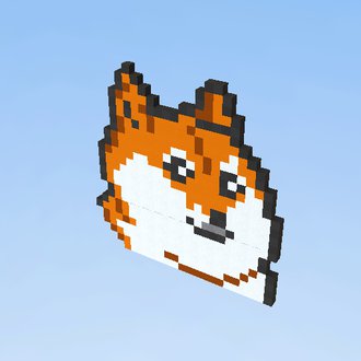 Doge Pixel Art