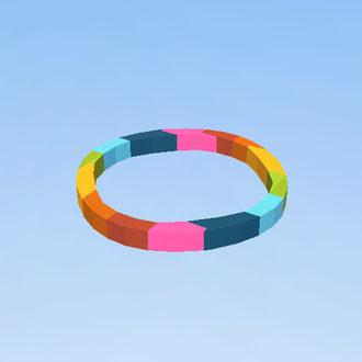 Ring for parkour