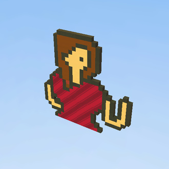 girl pixel art
