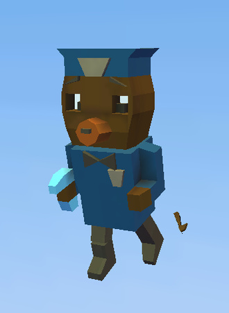 Officer Doggy (uninfected) 