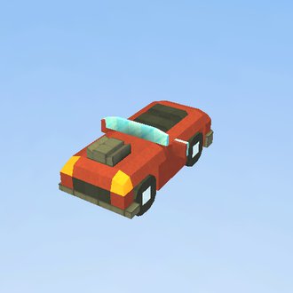 CAR RED 